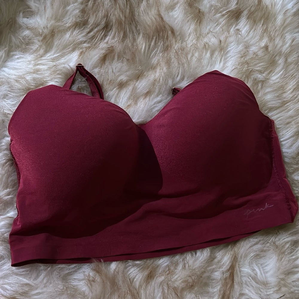 PINK Wireless lightly lined lounge bra